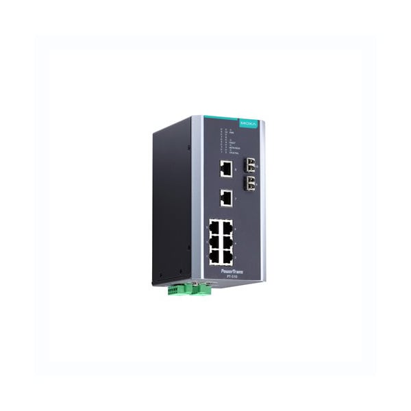 Iec 61850-3 Mgd Eth. Swtch W/ 8 10/100Baset(X)Ports, Pt-510-Ss-Lc-24